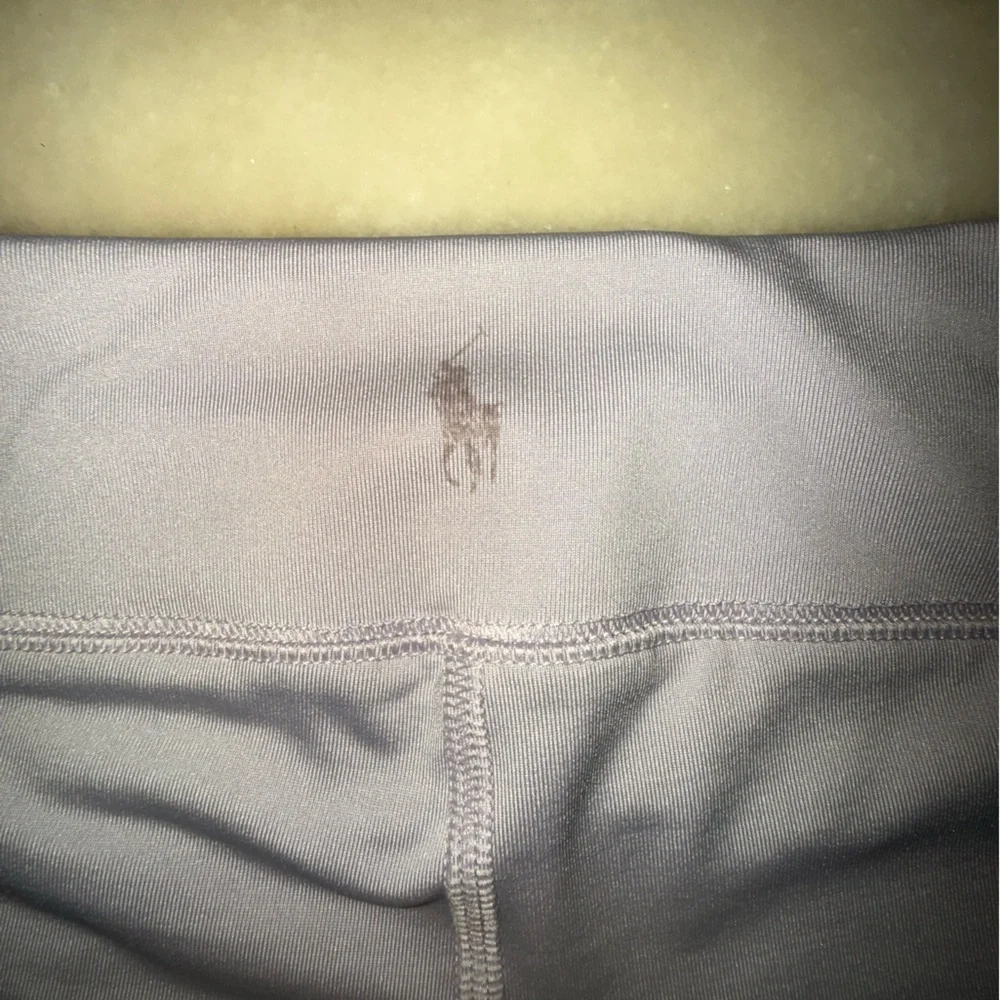 Polo Ralph Lauren PURPLE Girls Athletic Yoga Stretch Shorts, US large 12/14